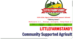 Desktop Screenshot of littlefarmstand.com